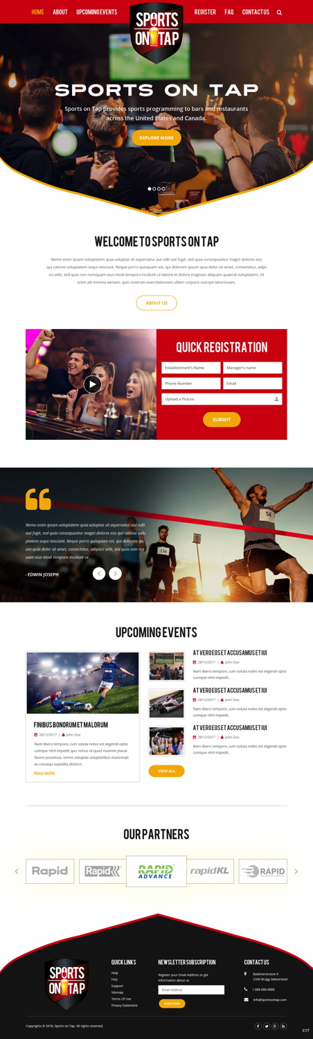 Web Design by pb for this project | Design #18746174