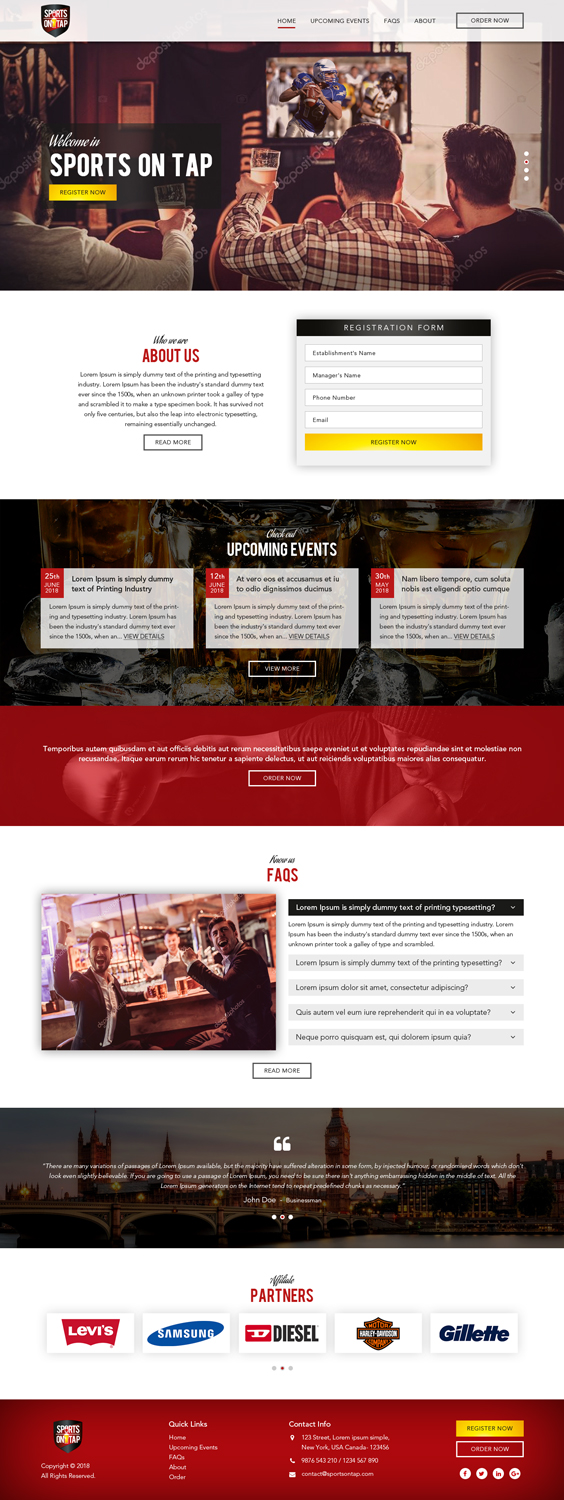 Web Design by Sujit Banerjee for this project | Design #18733056