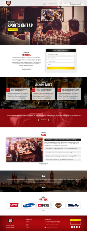 Web Design by Sujit Banerjee for this project | Design: #18733056