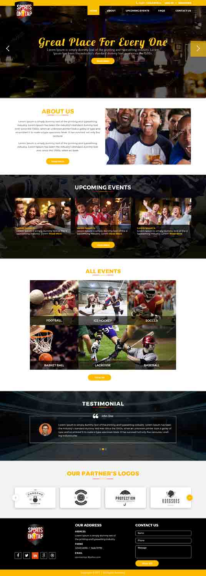 Web Design by Sujit Banerjee for this project | Design: #18734008