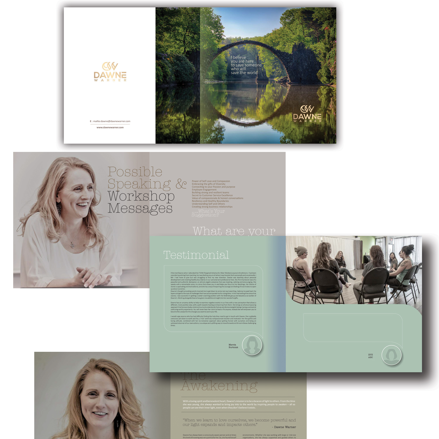 Brochure Design by uk for Dawne Warner | Design #18654230