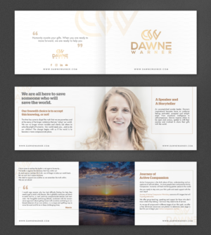 Brochure Design by SAI DESIGNS for Dawne Warner | Design: #18781557
