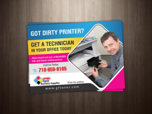 Postcard Design by creative.bugs for GT Business Supplies LLC | Design: #18654668