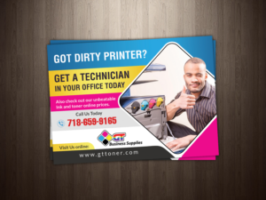 Postcard Design by creative.bugs for GT Business Supplies LLC | Design: #18654669