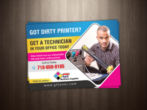 Postcard Design by creative.bugs for GT Business Supplies LLC | Design: #18654670