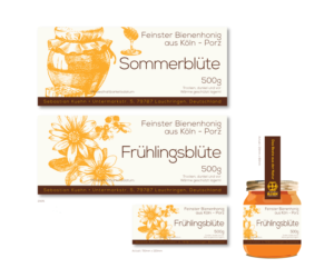 Honey Label for a private beekeeper