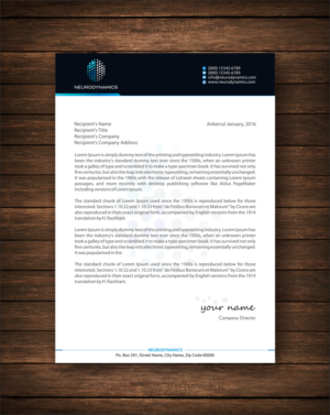 Letterhead Design by alpesh9520