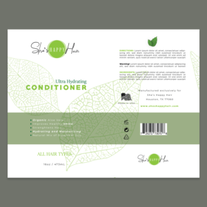 Graphic Design by telcstar for She's Happy Hair | Design: #18665092