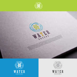 Water Greens | Logo Design by Paperfox Designs