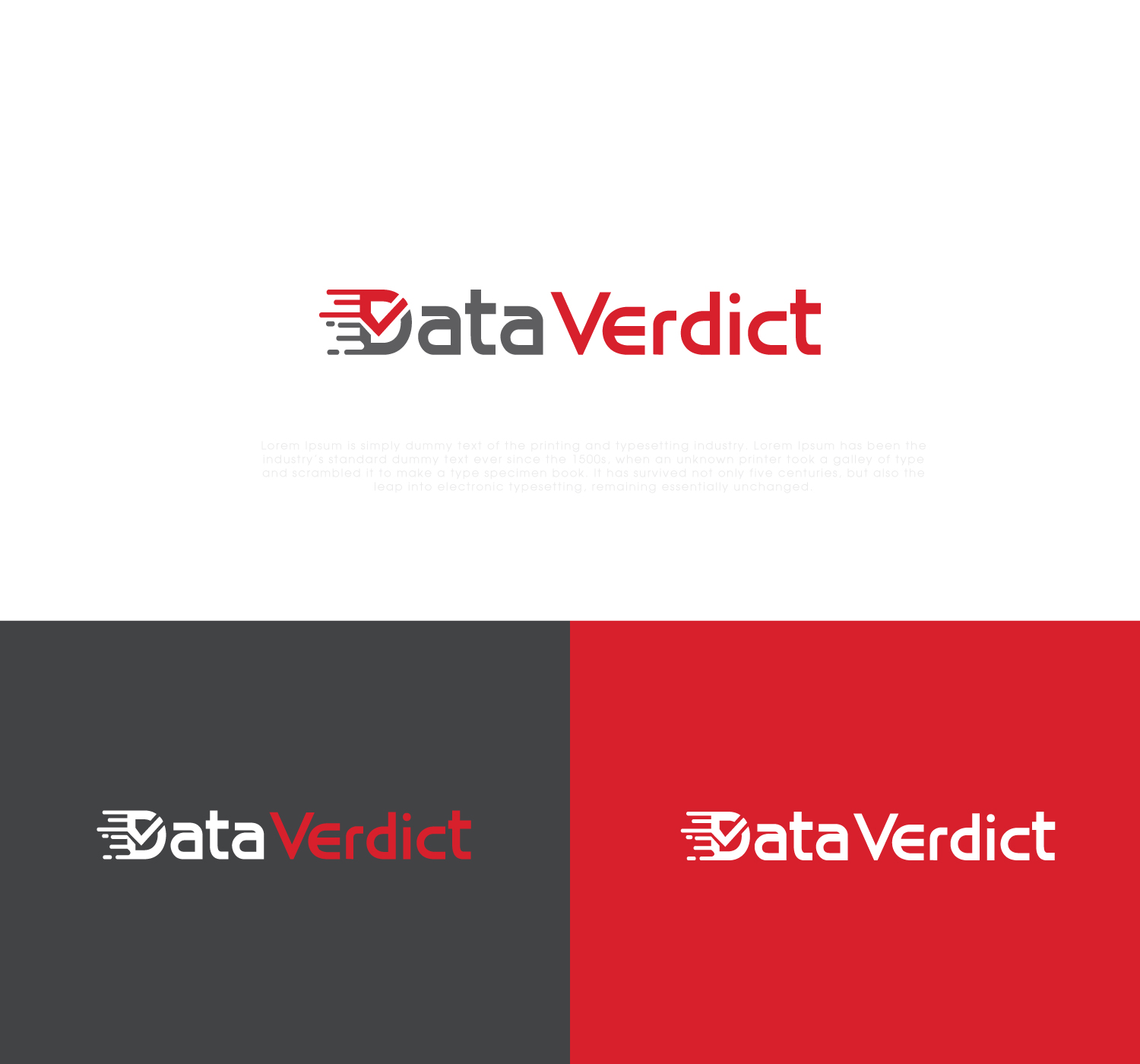 Logo Design by solidinto for Data Verdict | Design #18657618