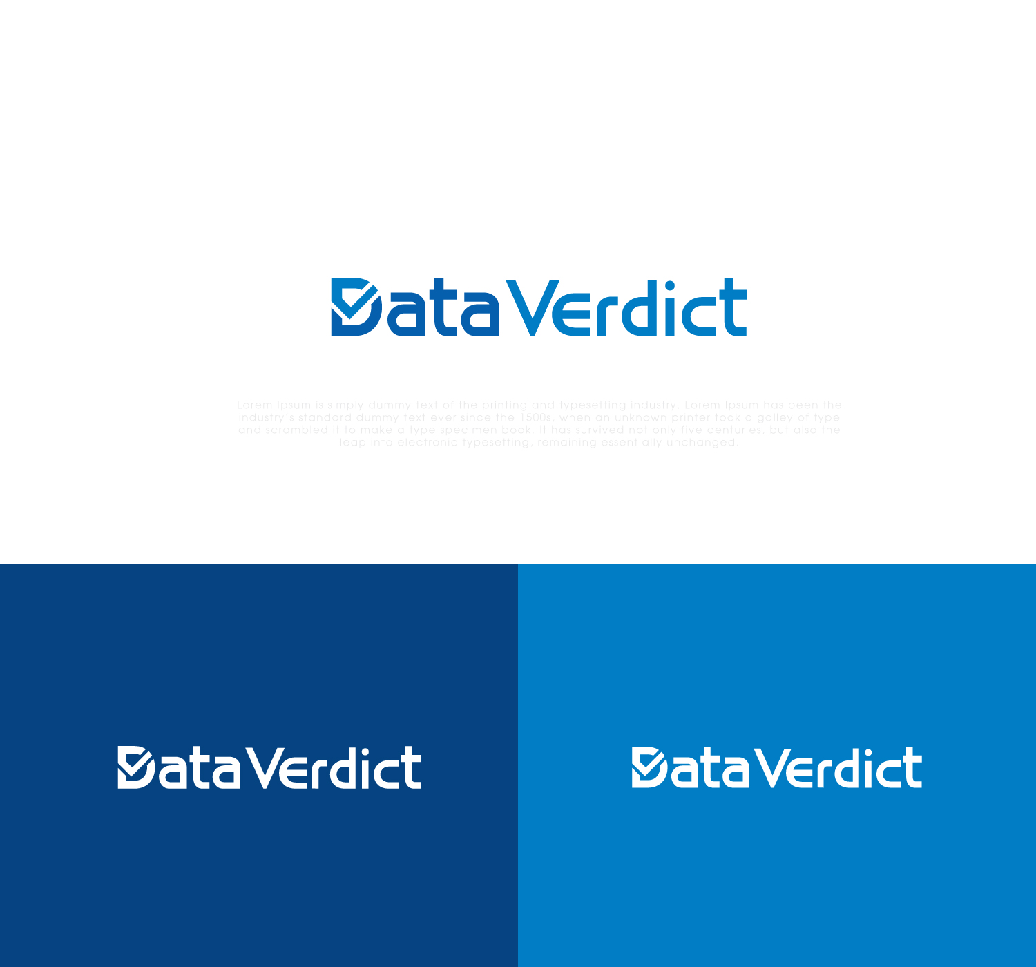 Logo Design by solidinto for Data Verdict | Design #18657624
