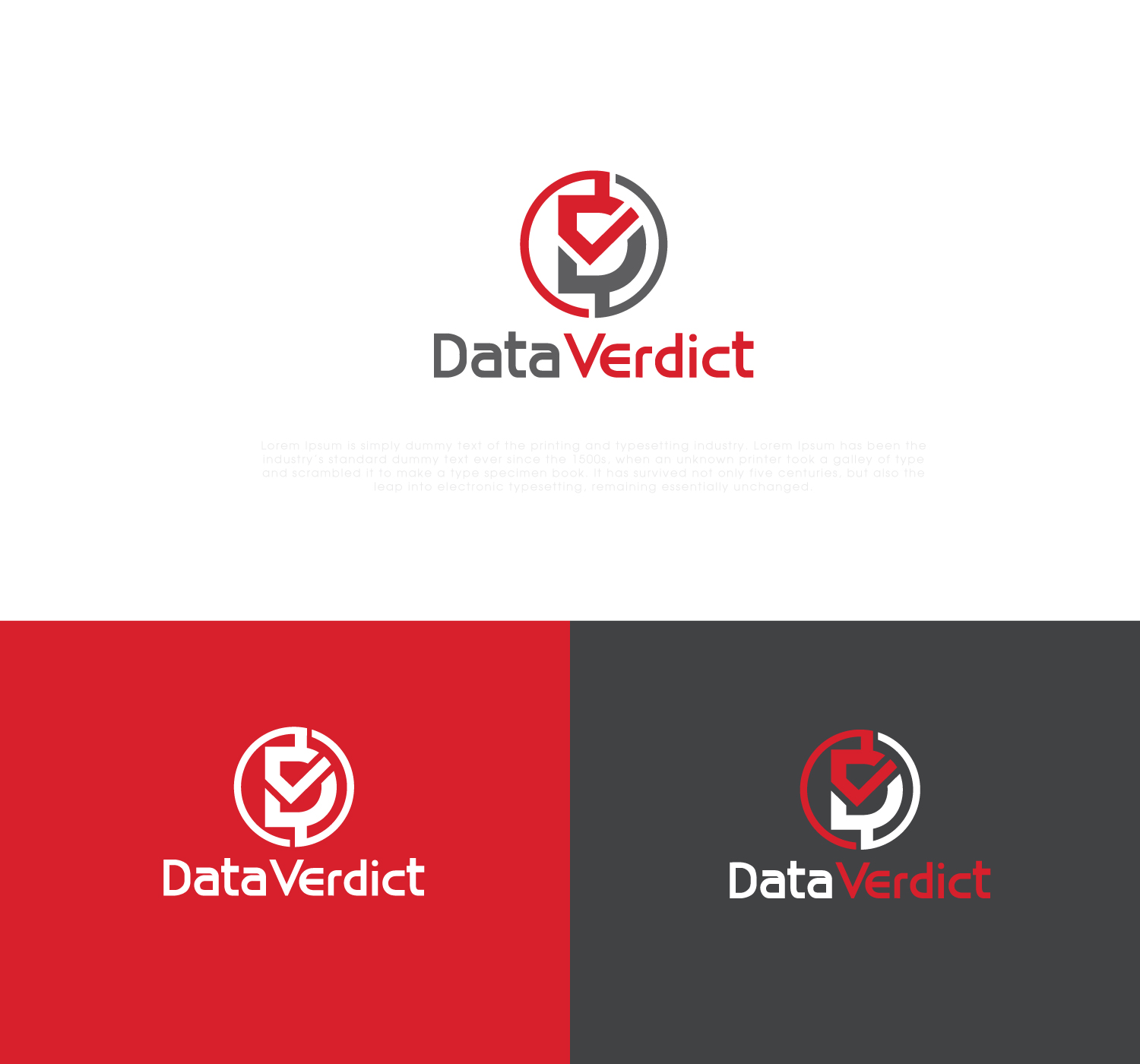 Logo Design by solidinto for Data Verdict | Design #18657626