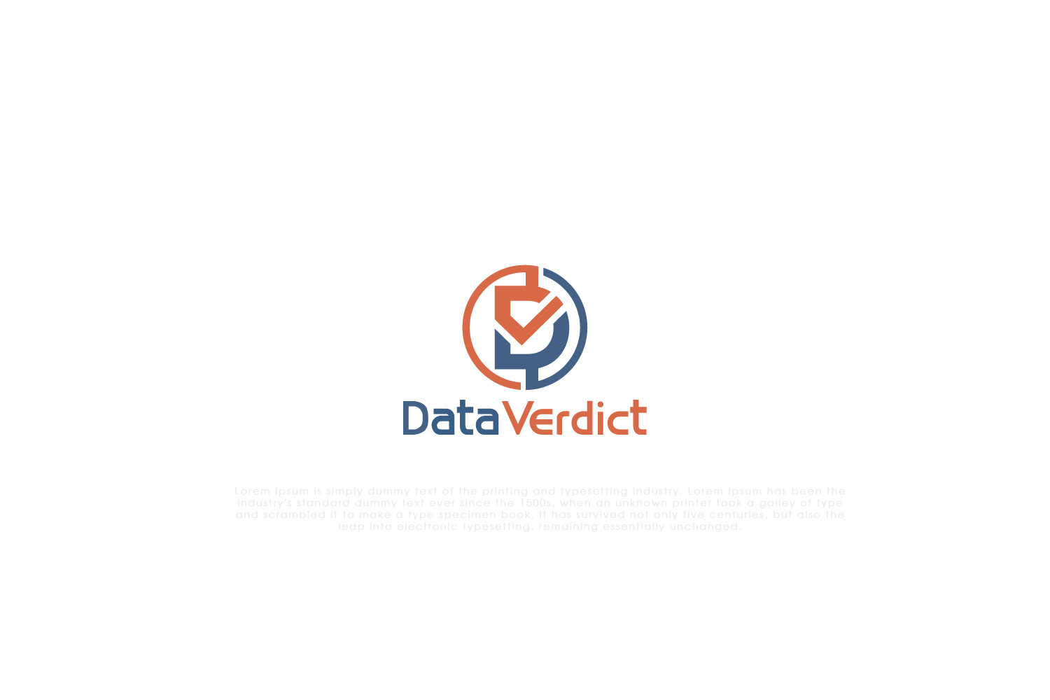 Logo Design by solidinto for Data Verdict | Design #18657628
