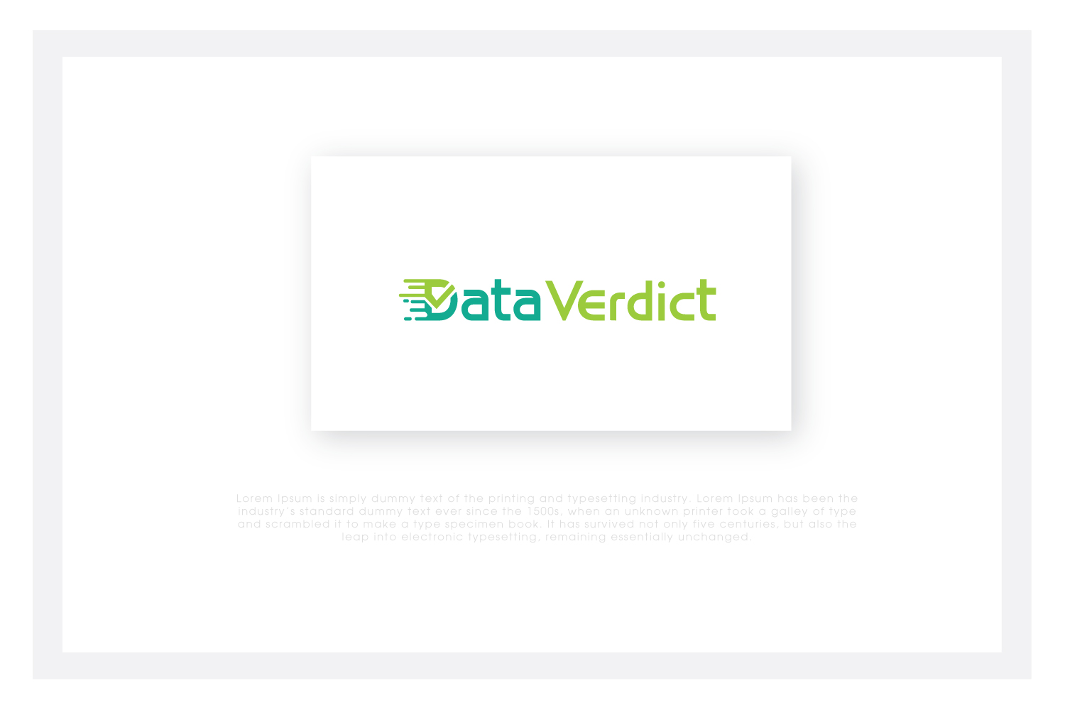 Logo Design by solidinto for Data Verdict | Design #18672096