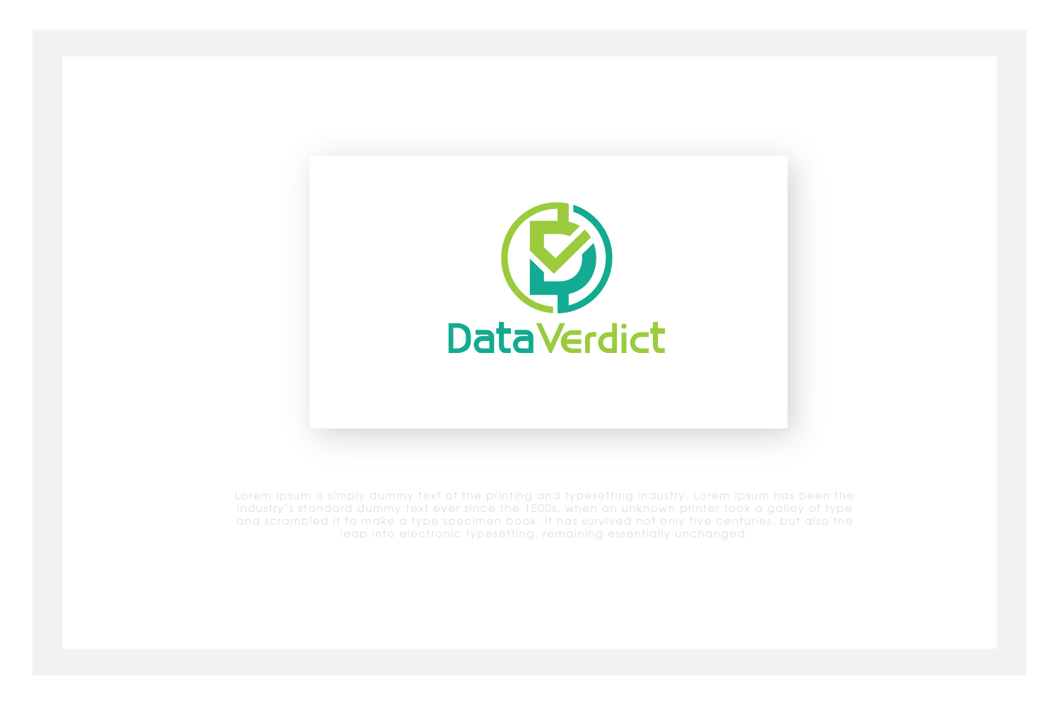 Logo Design by solidinto for Data Verdict | Design #18672098