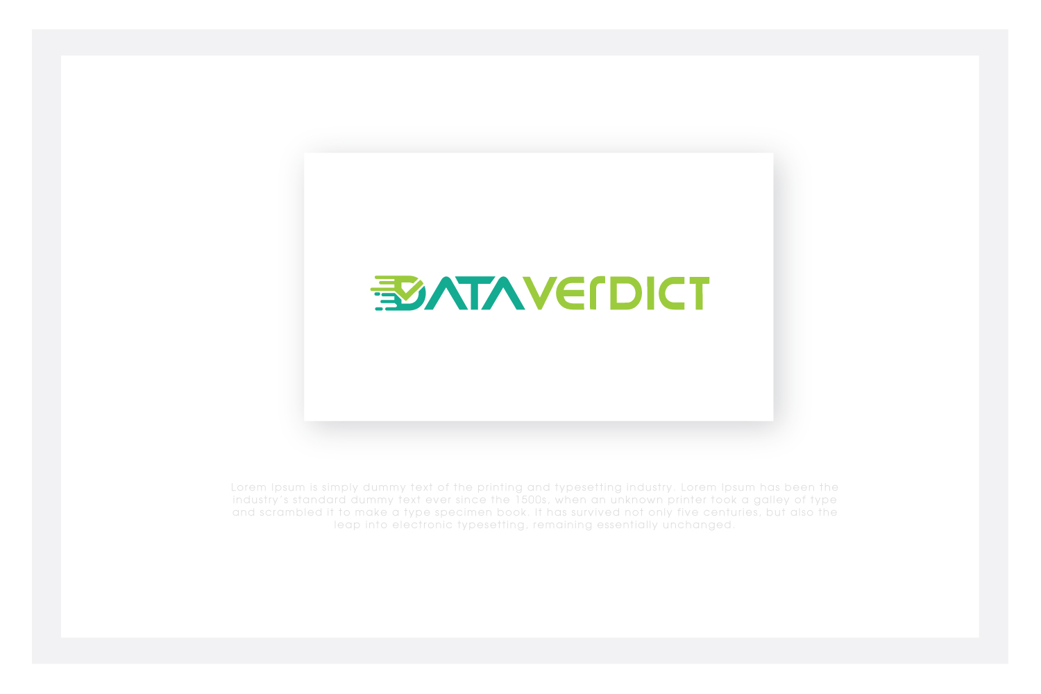 Logo Design by solidinto for Data Verdict | Design #18672551