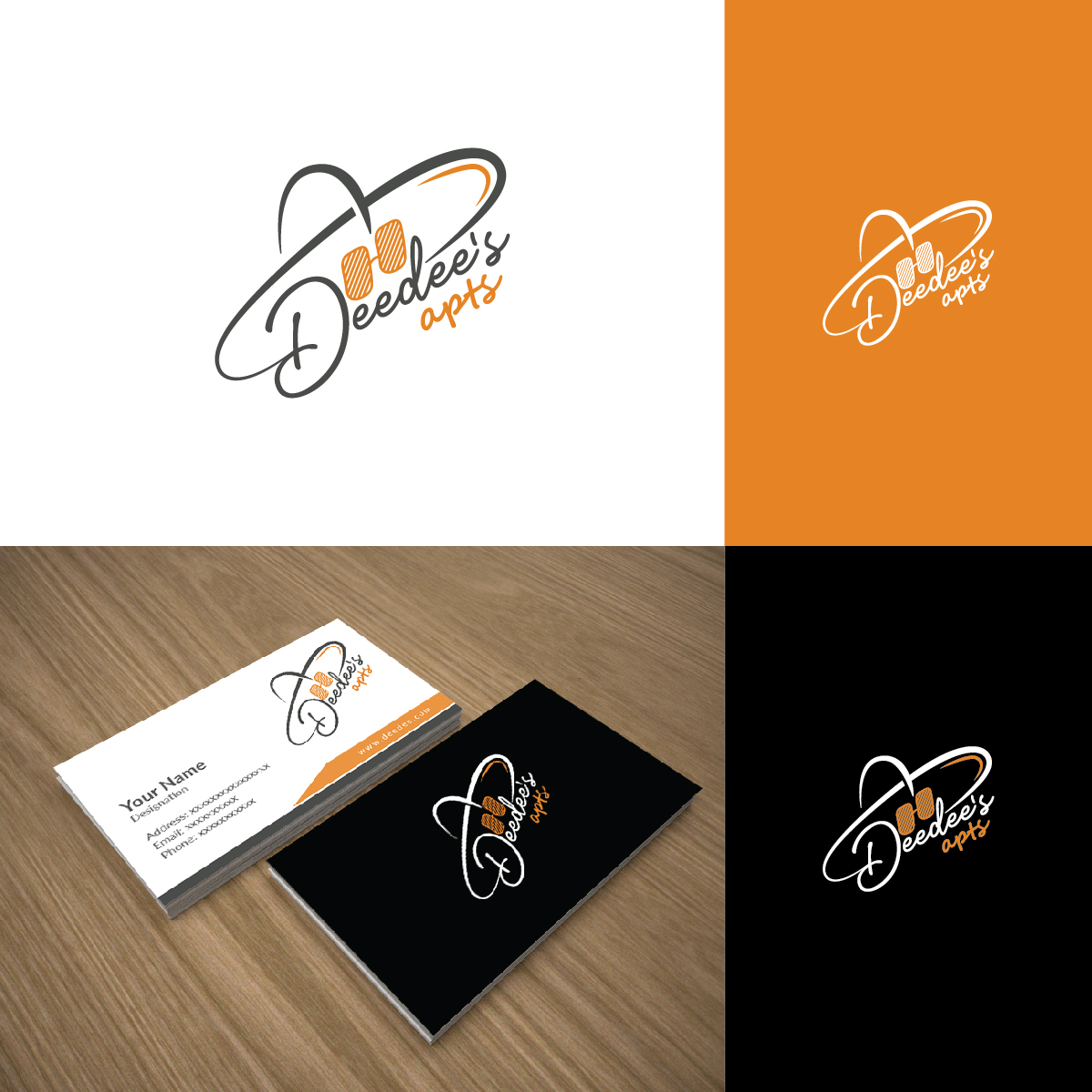 Logo Design by Deziners Zone for Deedee's Apartments | Design #18660852