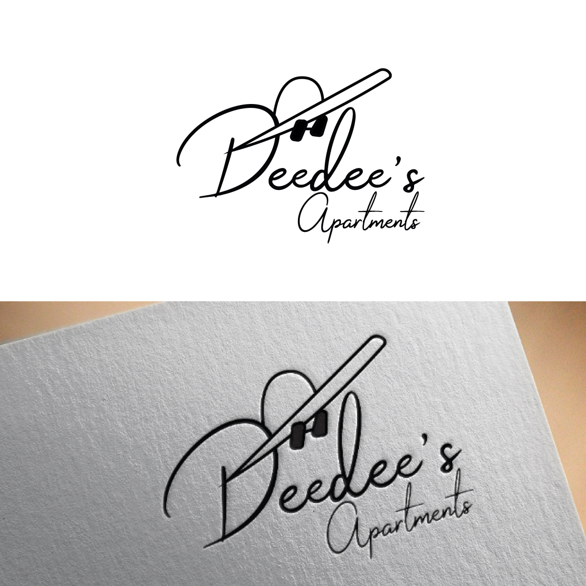 Logo Design by h27 for Deedee's Apartments | Design #18676465