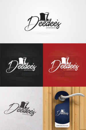 Logo Design by Mrigank Patankar for Deedee's Apartments | Design: #18673200