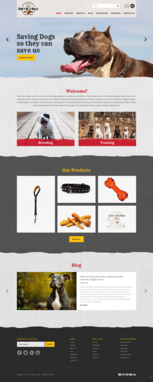 Diseño Web por pb para Don't Be A Bully | Diseño: #18664990