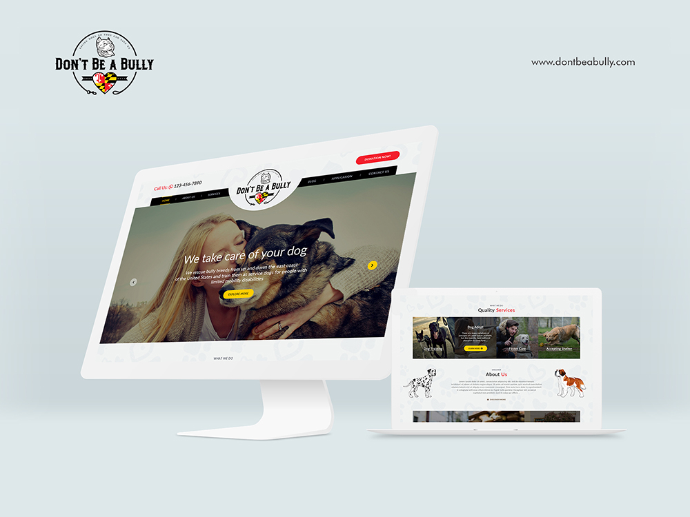 Web Design par Ved Web Services pour Don't Be A Bully | Design #18663345