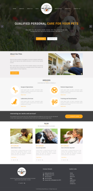 Web Design by Dream Logo Design for Don't Be A Bully | Design #18675639
