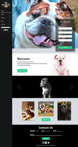 Diseño Web por mrgembel33 para Don't Be A Bully | Diseño: #18730660