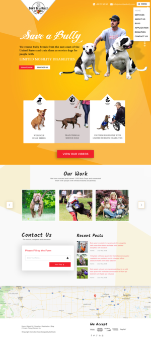 Web Design by Da Miracle for Don't Be A Bully | Design #18729788
