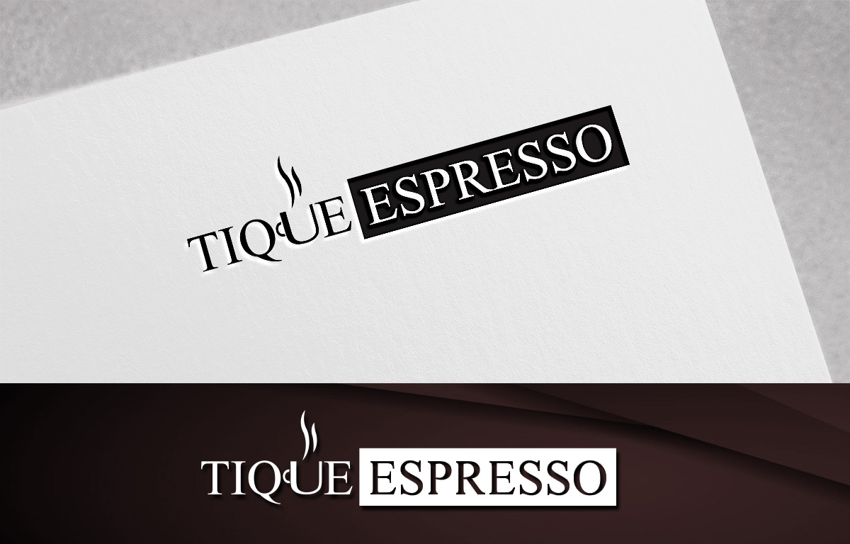 Diseño de Logo por Wonderful design para Tique Espresso | Diseño #18663315