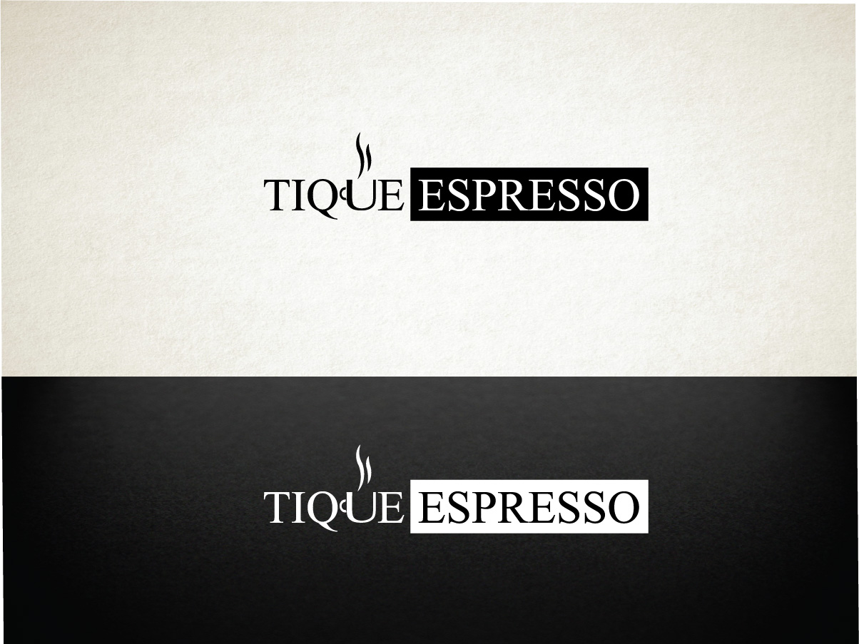 Diseño de Logo por Wonderful design para Tique Espresso | Diseño #18663316