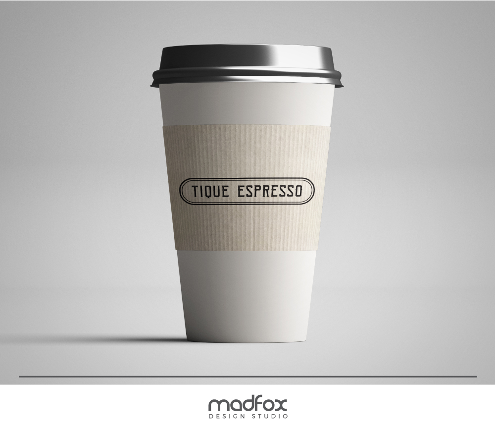 Logo Design by WILD FOX Desing Studio for Tique Espresso | Design #18664442