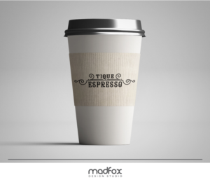 Diseño de Logo por WILD FOX Desing Studio para Tique Espresso | Diseño: #18664444