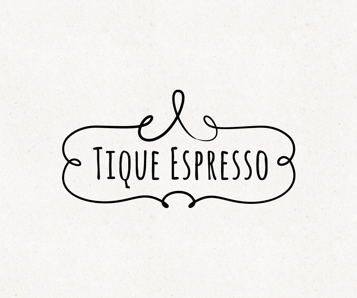 Logo Design by 91.kremena.petrova for Tique Espresso | Design #18662923
