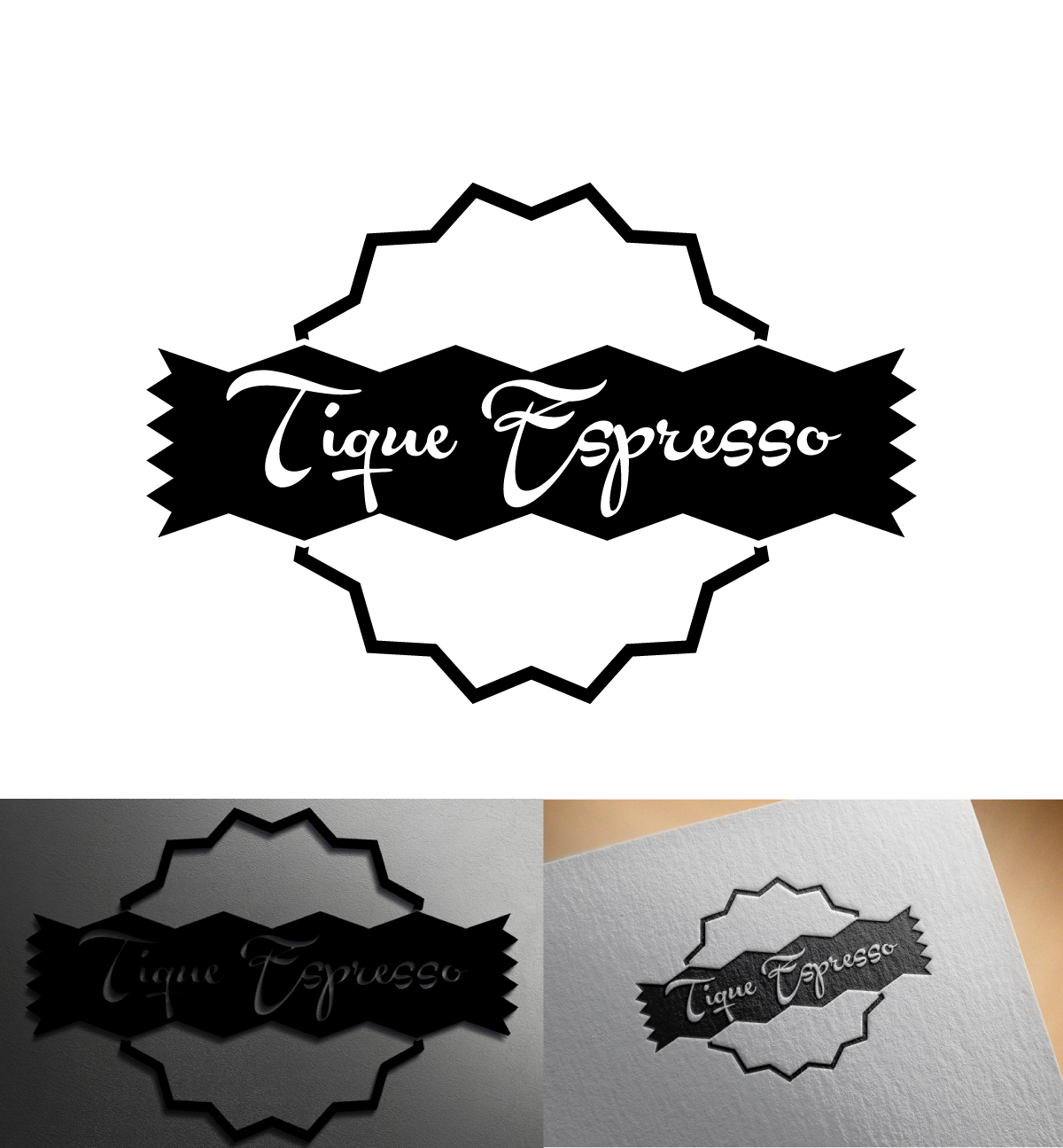 Diseño de Logo por imyounuspathan 2 para Tique Espresso | Diseño #18666766