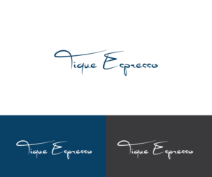 Diseño de Logo por @m para Tique Espresso | Diseño: #18660288