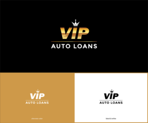 VIP Auto Loans  | Logo Design by MoonFeather