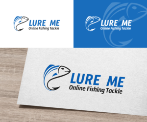 LURE ME - (optional tagline) Online Fishing Tackle | Logo Design by VGB