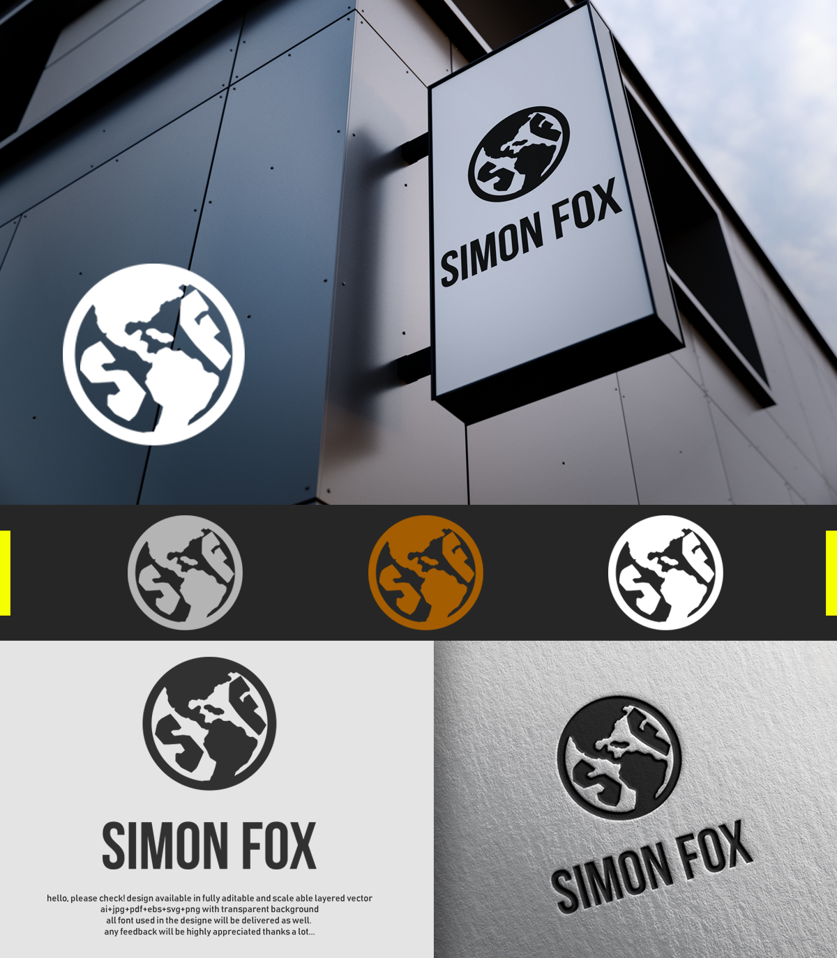 Logo Design by Marvel for Simon Fox | Design #18745736