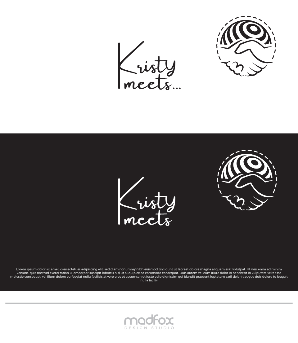 Diseño de Logo por WILD FOX Desing Studio para Kristy meets | Diseño #19037279