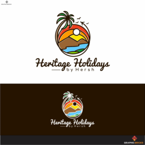 Heritage Holidays by Hersh  | Logo Design by Graphic Bricks