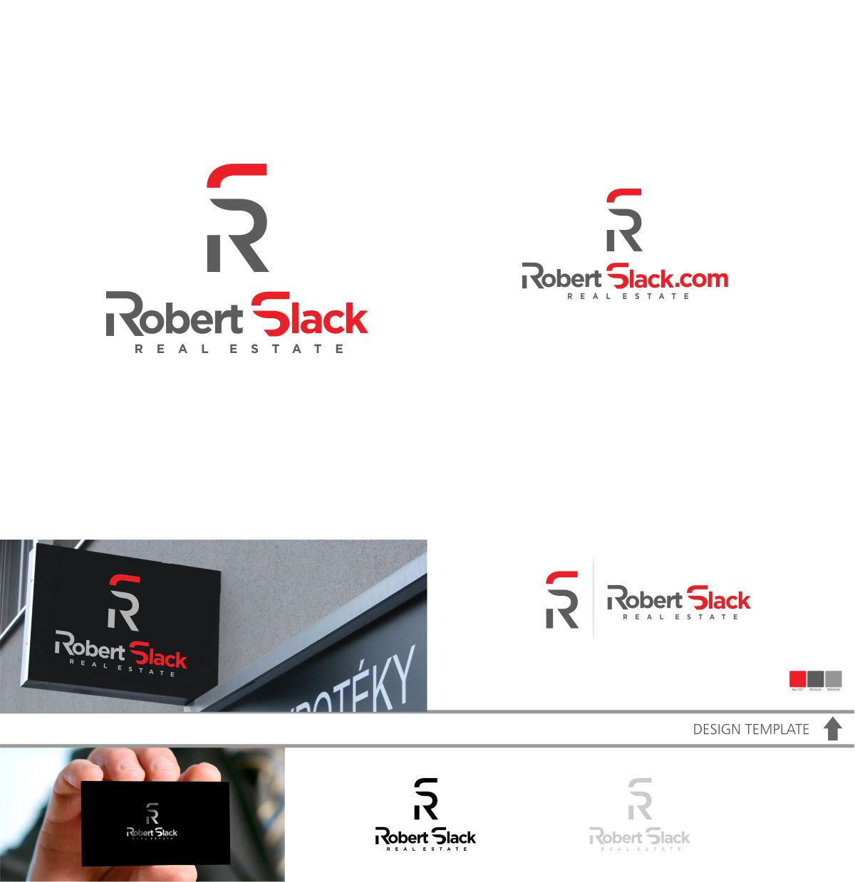 Design de Logo par DesignMX (Renan Mejia) pour Robert Slack Fine Homes | Design #18656116