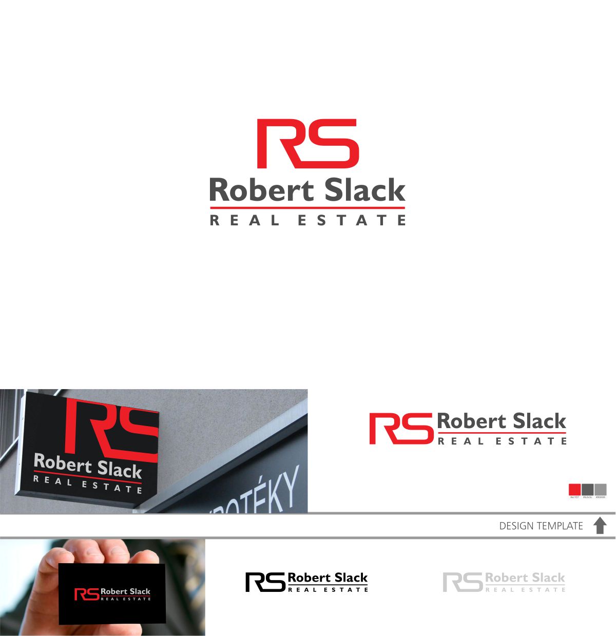 Design de Logo par DesignMX (Renan Mejia) pour Robert Slack Fine Homes | Design #18665467