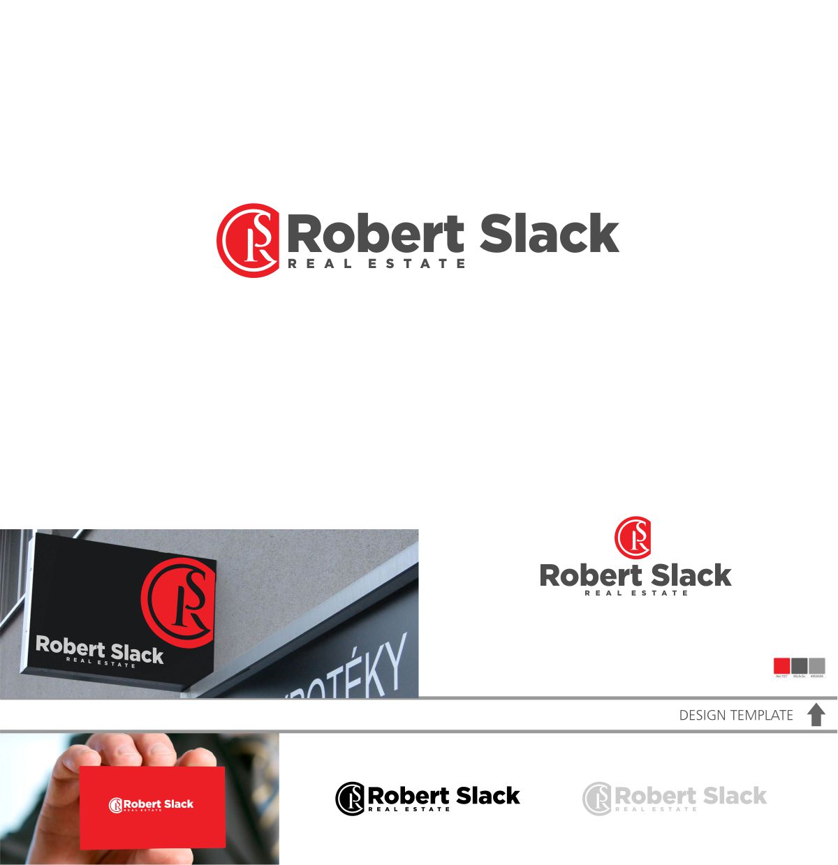 Design de Logo par DesignMX (Renan Mejia) pour Robert Slack Fine Homes | Design #18665472