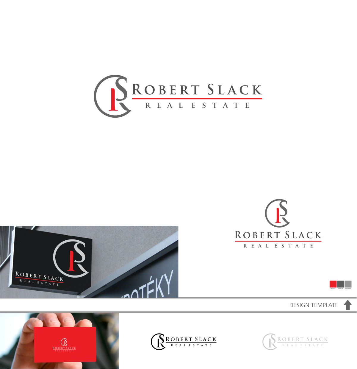 Design de Logo par DesignMX (Renan Mejia) pour Robert Slack Fine Homes | Design #18665473