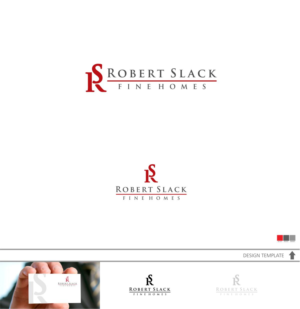 Logo Design by DesignMX (Renan Mejia) for Robert Slack Fine Homes | Design: #18666777