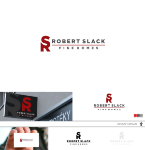Logo Design by DesignMX (Renan Mejia) for Robert Slack Fine Homes | Design: #18666779