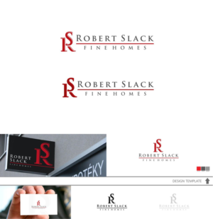 Logo Design by DesignMX (Renan Mejia) for Robert Slack Fine Homes | Design: #18666780