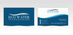 Eco Water Technologies Corp Business Cards | Business Card Design by Pointless Pixels India