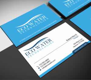 Business Card Design by SKYdesign for ECO Water Technologies, Corp | Design: #18662506