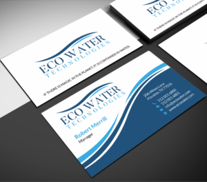 Business Card Design by SKYdesign for ECO Water Technologies, Corp | Design: #18662552
